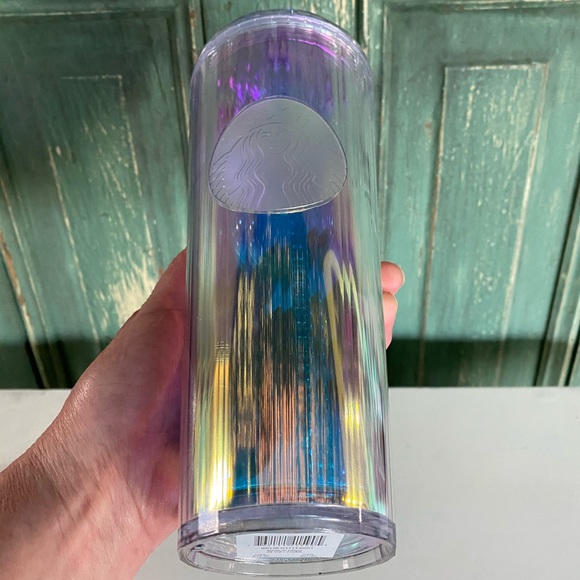STARBUCKS ✨NEW 2020 🦄 Silvery 🌈 Iridescent Cup - Picture 7 of 8